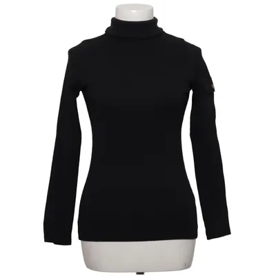 Turtleneck (Black) from Saint + Sofia Elastane, Organic cotton
