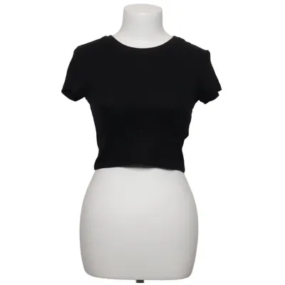 T-shirt (Zwart) van FSBN Sister Katoen, Elastaan