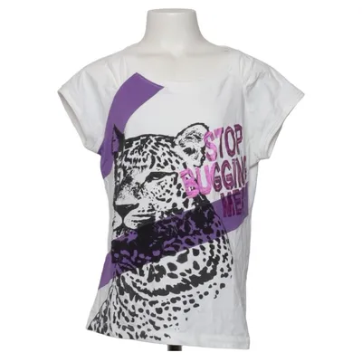 T-shirt (Hvid, Lilla, Sort) fra Crash One