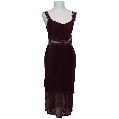 Cocktailkleid (Lila) von French Connection Baumwolle, Elasthan, Lyocell, Polyamid, Polyester, Viskose