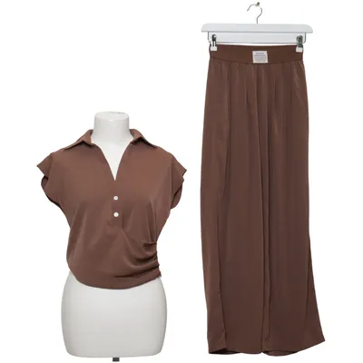 Sæt (Brun) fra QuZu Polyester