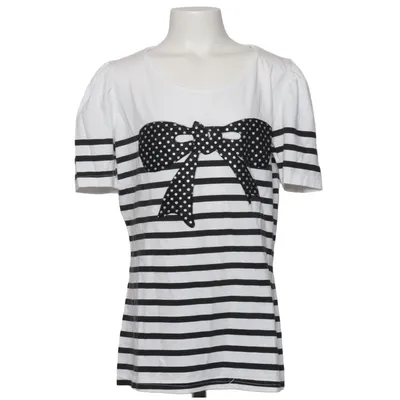 T-shirt (Hvid, Sort) fra Crash One Bomuld