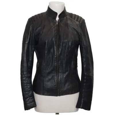 Veste en cuir (Jacket 120) de Goosecraft Coton, Élasthane, Cuir, Polyester