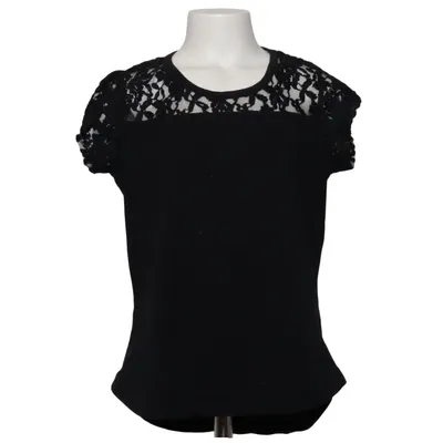Top (Black) from VRS Junior Elastane, Organic cotton, Polyester