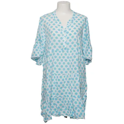 Robe (Bleu, Blanc) de Zwillingsherz Viscose