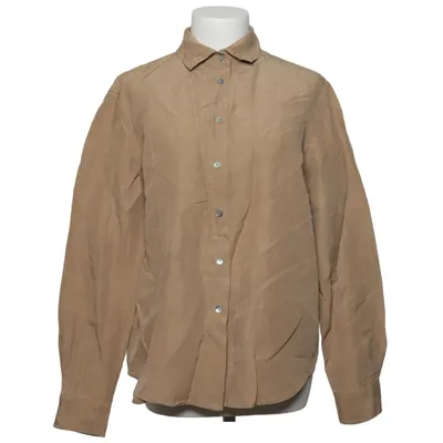 Shirt (Beige) van Lilysilk Linnen, Zijde