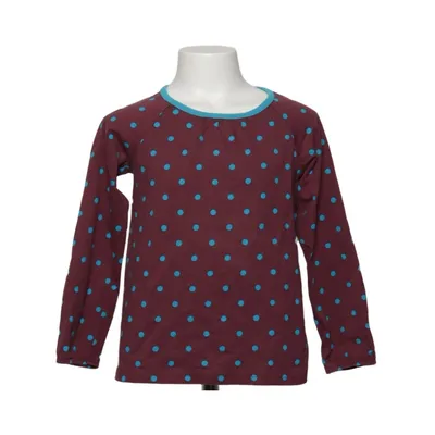 T-shirt à manches longues (Rouge, Bleu) de Hanna Andersson Coton