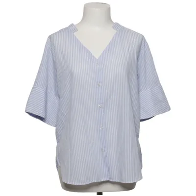 Bluse (Blå, Hvid) fra Heather Polyester