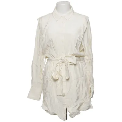Blousejurk (Wit) van Dilvin Lyocell, Viscose, Wol