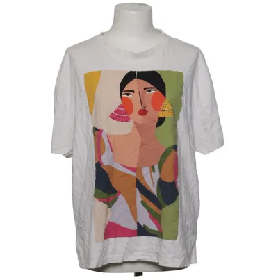 T-shirt (Hvid, Flerfarvet) fra C&A Bomuld