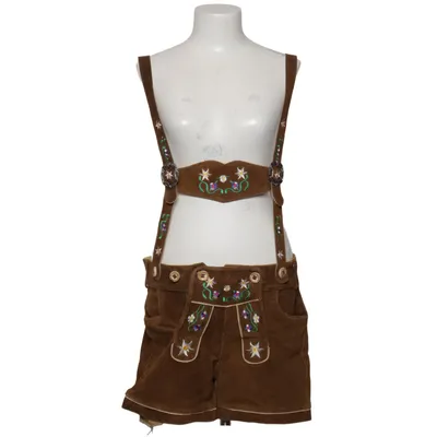 Pantalon en cuir traditionnel (Marron)