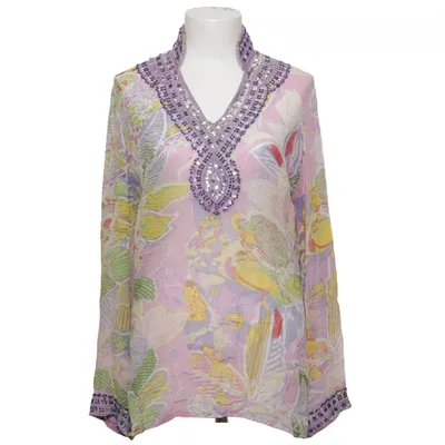 Blus (Lila, Gul, Grön) från Malvin