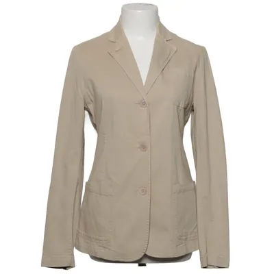 Blazer (Beige) fra Piazza Sempione Bomuld, Elastan