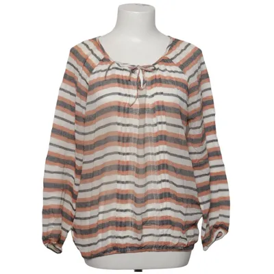 Blouse (White, Orange, Gray) from LTB