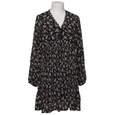 Kleid (Schwarz, Pink, Grün) von Cherry Paris Polyester, Viskose