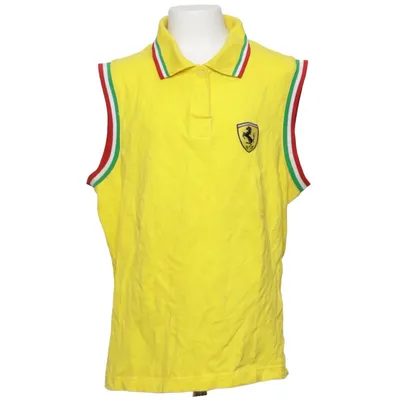 Polo (Jaune, Multicolore) de Ferrari Coton