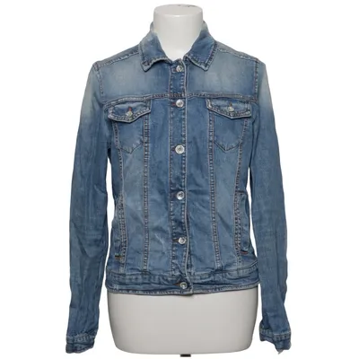 Denimjakke (Blå) fra R jeans Bomuld, Elastan, Polyester