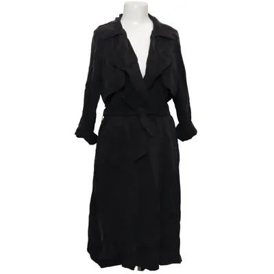 Jas (Zwart) van Marie Sixtine Cupro, Viscose