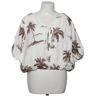 Top (White, Brown) from With Love Viscose
