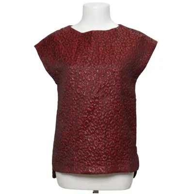 Haut (Rouge, Noir) de Zadig & Voltaire Deluxe Fibre métallique, Polyester, Viscose