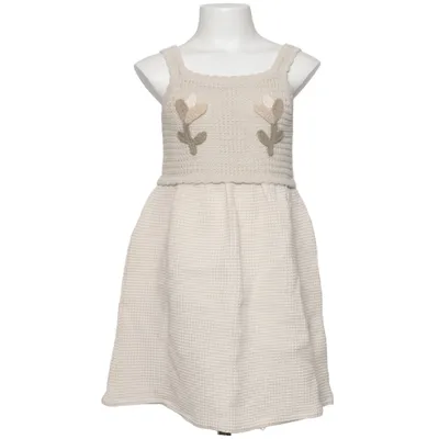 Kleid (Beige) von Zara Baumwolle