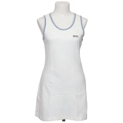 Klänning (Vit, Blå) från Active Wear Bomull
