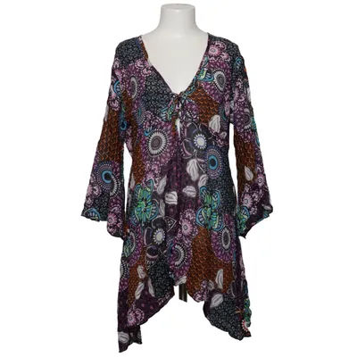 Robe de plage (Noir, Multicolore) de Anne L
