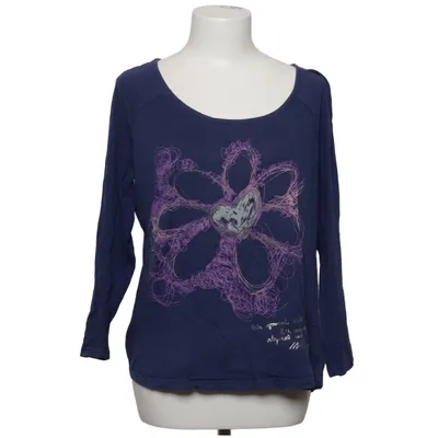 Lange mouwen shirt (Blauw, Meerkleurig) van Desigual