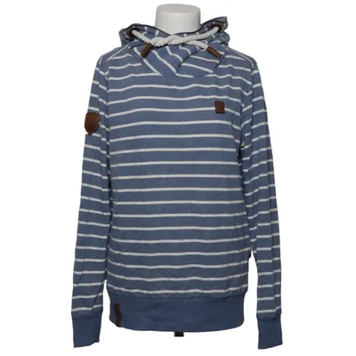 Sweat à capuche (Bleu, Blanc) de Naketano Coton, Polyester