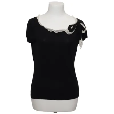 Haut (Noir, Blanc) de Tintoretto Soie, Viscose