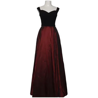 Evening gown (Black, Red) from Matron'S Elastane, Polyester