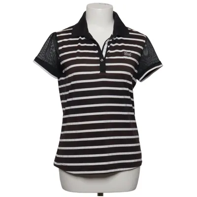 Poloshirt (Schwarz, Weiß) von Daily Sports Elasthan, Polyester
