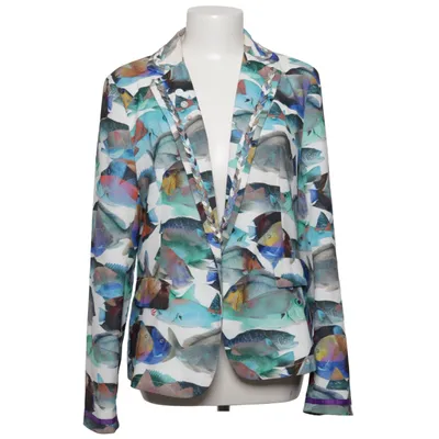 Blazer (Wit, Meerkleurig) van Superstition Polyester