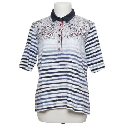Polo (Bleu, Blanc) de Rabe Coton
