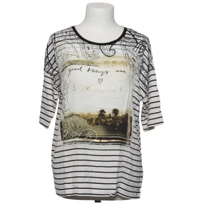 T-shirt (Blanc, Noir, Multicolore) de Oui Coton, Modal, Viscose