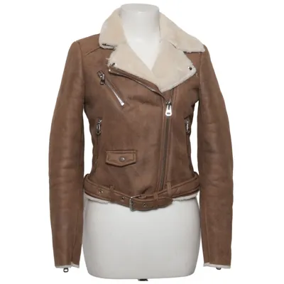 Veste en peau de mouton retournée (Marron) de Collection Pimkie Polyester