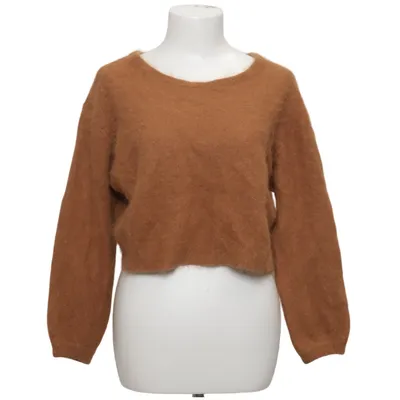 Strickpullover (Braun) von American Vintage Angora, Polyamid