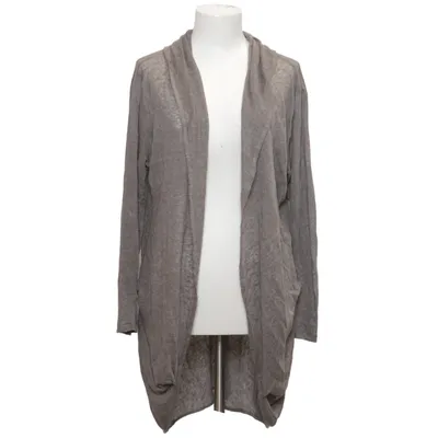 Cardigan (Grijs) van Transparente