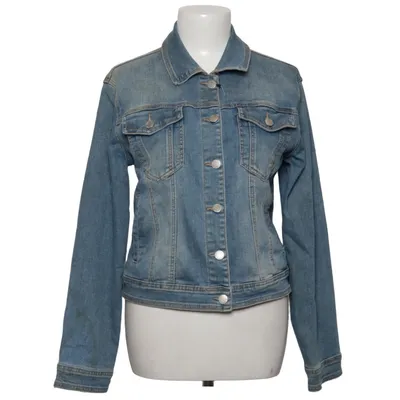 Denimjakke (Blå) fra Miss Fanny Bomuld, Elastan, Polyester, Viscose