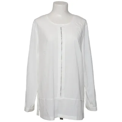 Blouse (Wit) van Adler Polyester, Viscose