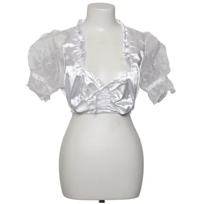 Dirndl blouse (White) from Fuchs Trachtenmoden Polyester