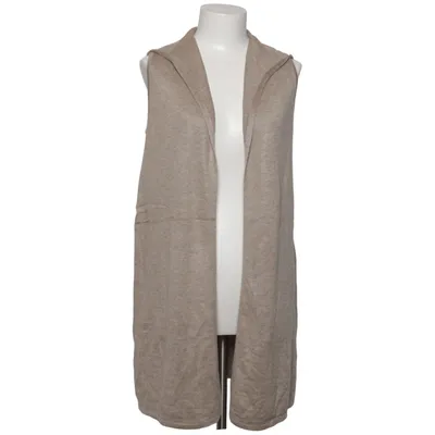 Strickjacke (Beige) von Joan Vass Acryl, Kaschmir, Polyamid, Viskose