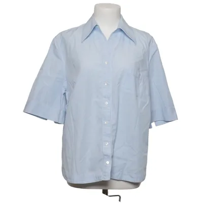 Chemise à manches courtes (Bleu, Blanc) de Gössl Coton