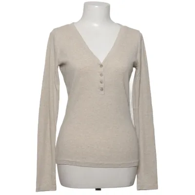 Henley T-shirt (Beige) fra Madewell Bomuld, Elastan, Polyester