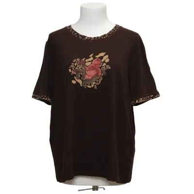 T-shirt (Marron, Multicolore) de Golléhaug Élasthane, Viscose