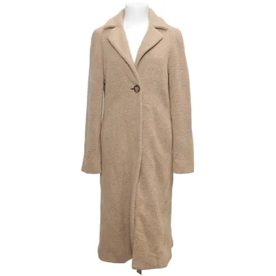 Coat (Beige) from Cinzia Rocca Acetate, Polyamide, Polyester, Viscose, Wool