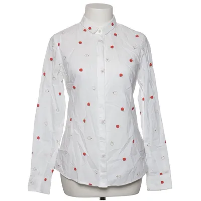Shirt (Wit, Rood) van Antoni & Alison Katoen