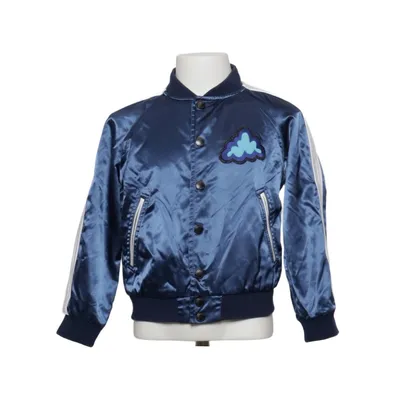 Blouson (Bleu, Blanc) de Burberry Children Acétate, Polyamide