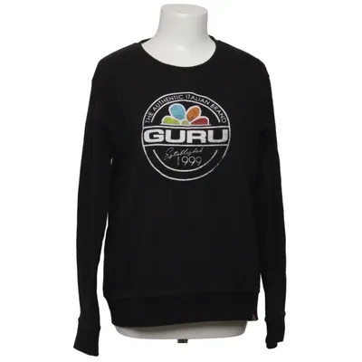 Sweatshirt (Noir) de Guru Coton, Polyester