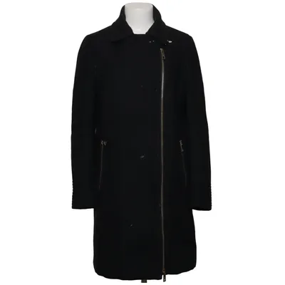Manteau (Noir) de Fay Acrylique, Laine de mouton, Polyamide